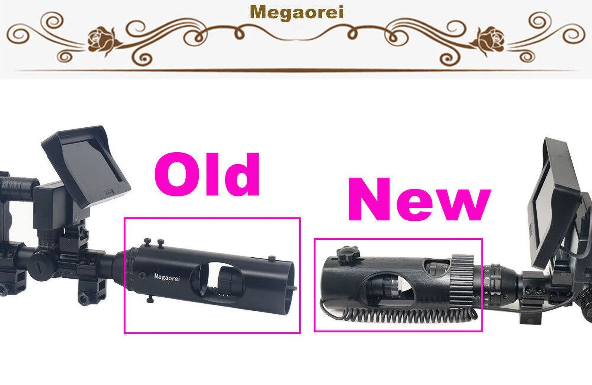 Paddsun Set of Megaorei 2 M2A infrared night vision device(including 32GB MicroSD car)