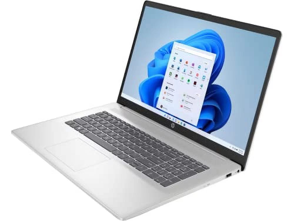 HP 17 2023 Business Laptop 17.3" FHD (1920x1080) IPS Display 10-Core Intel Core i5-1335U 24GB DDR4 1TB SSD Intel Iris Xe Graphics HDMI Wi-Fi 6 Backlit Keyboard Windows 11 Home w/ONT 32GB USB