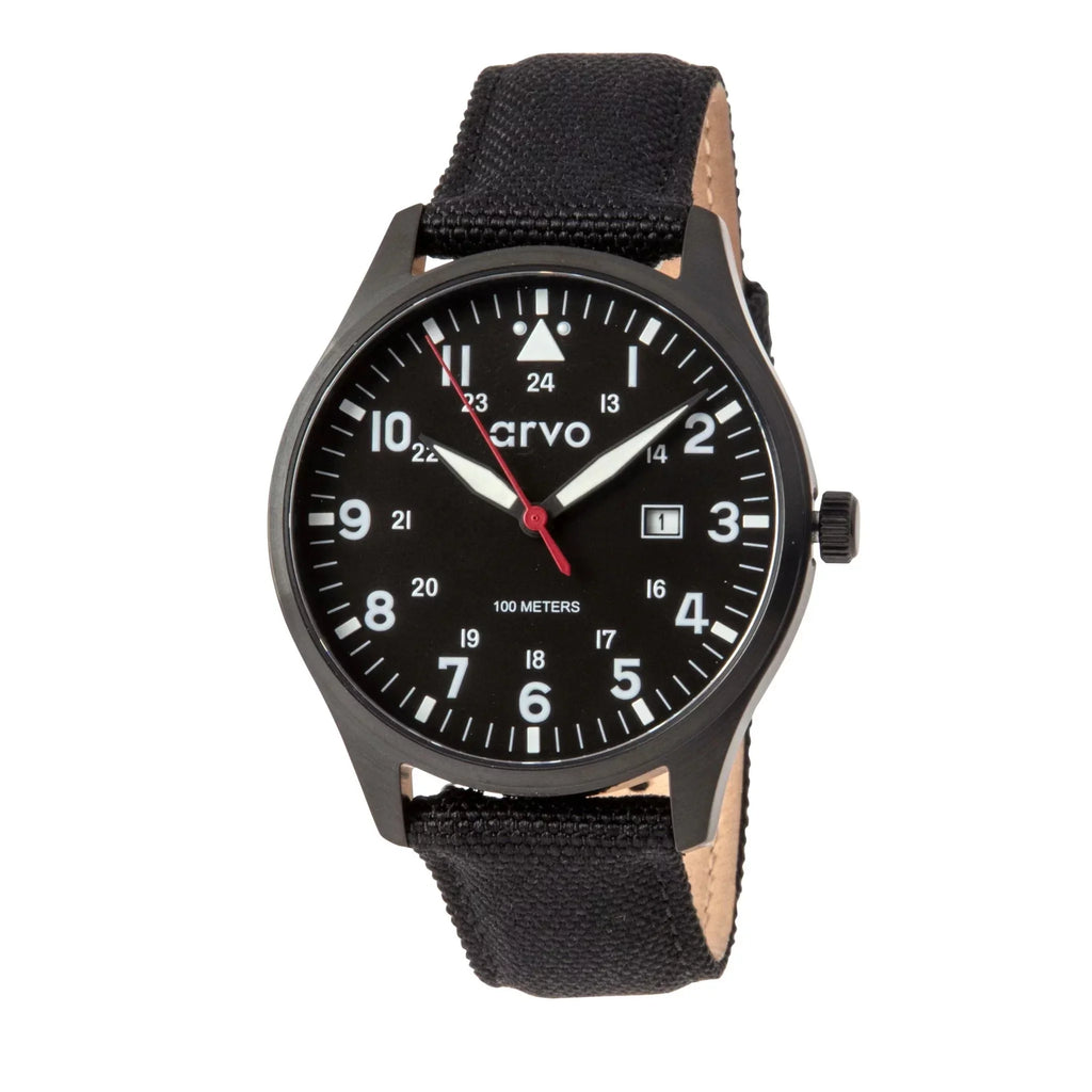 Arvo Rove Field Watch - Sky Black