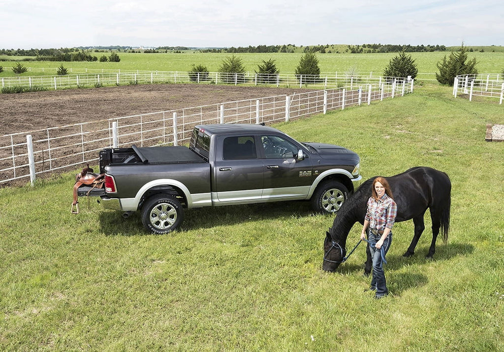 Truxedo Truxport Soft Roll Up Truck Bed Tonneau Cover | 248901 | Compatible with 2009-2018, 2019-2020 Classic Dodge Ram 1500, 2010-21 2500/3500 w/out Rambox 8' Bed (96.3")