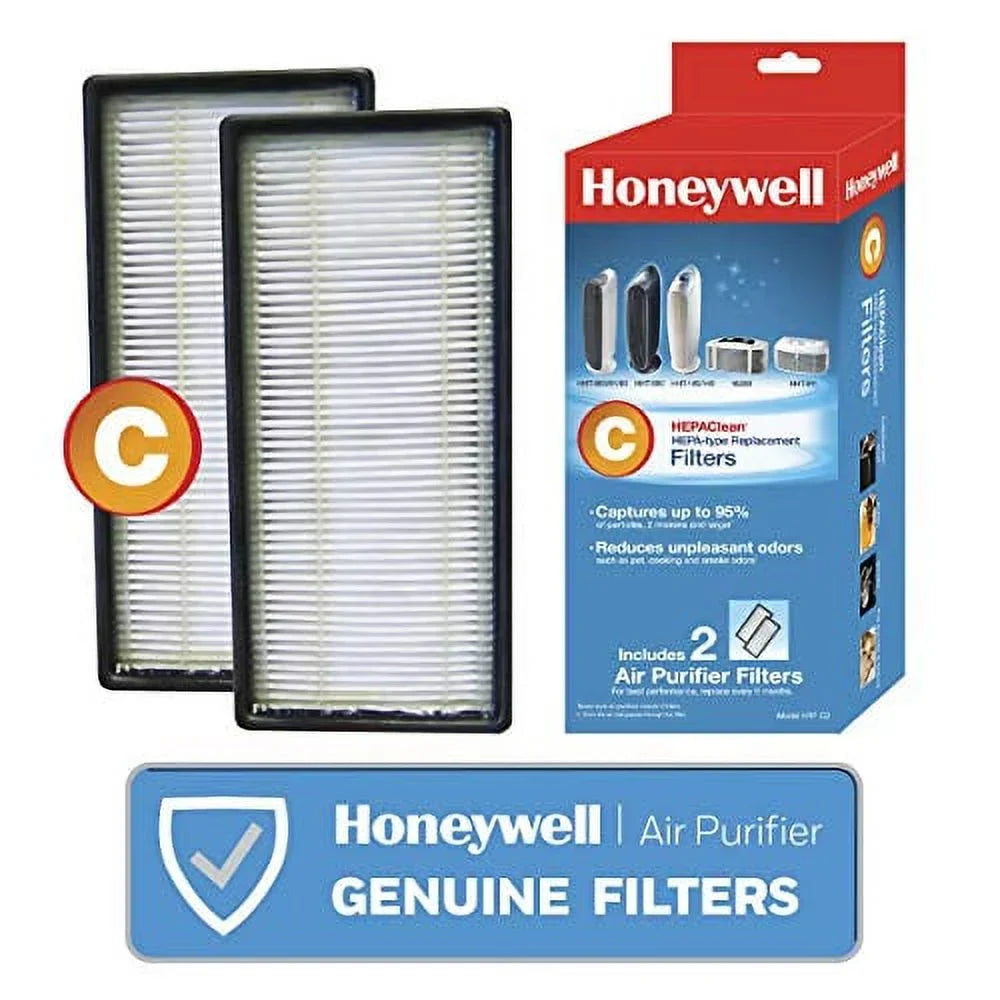 Honeywell HEPAClean Air, 2 count, C Filter, 2 count