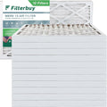 Filterbuy 20x32x2 MERV 13 Pleated HVAC AC Furnace Air Filters (12-Pack)