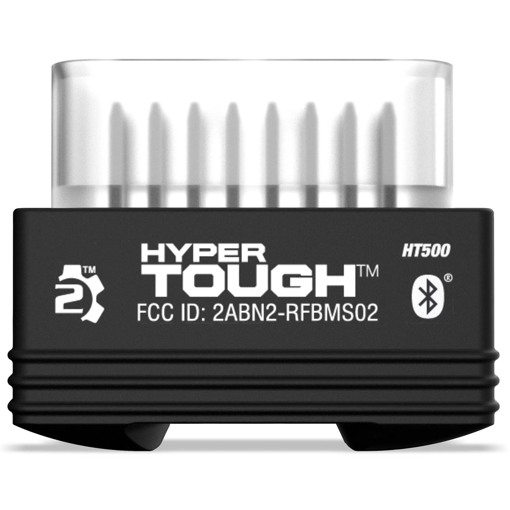 Hyper Tough HT500 Bluetooth Scan Tool, 1996 & Newer OBD2 Vehicles, Free Fix & Part Recommendations