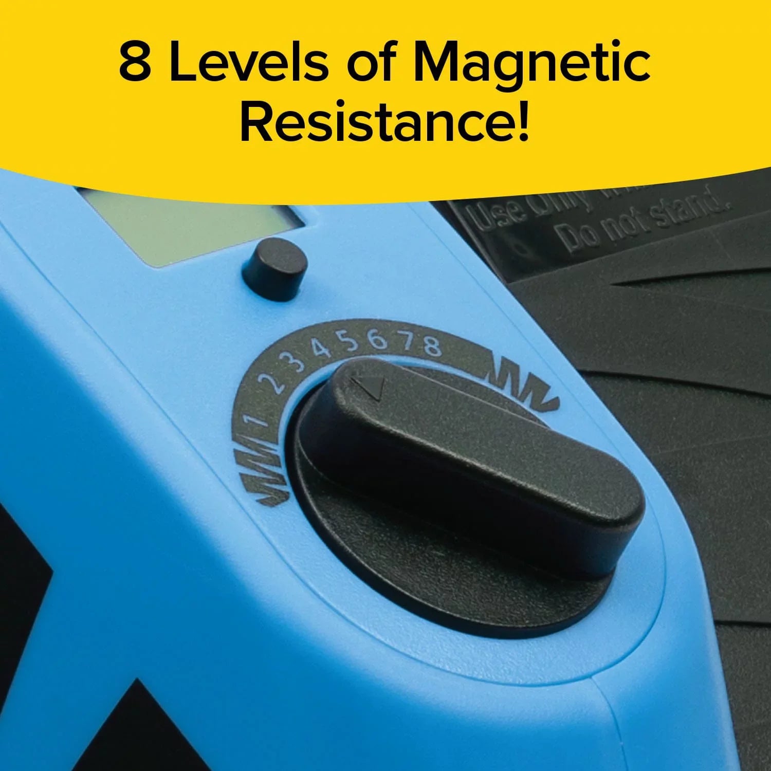 BulbHead BluTiger Seated Elliptical Trainer Machine, As Seen on TV, Burn Calories While Working