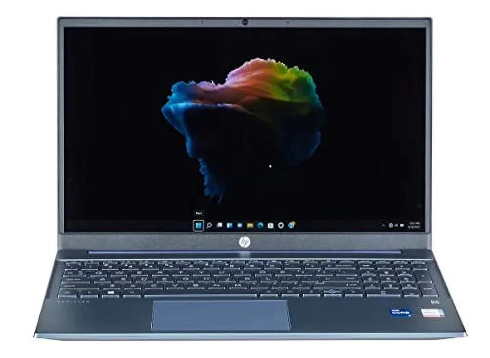 HP 2023 Pavilion 15.6" IPS FHD Touchdisplay Laptop Intel 4-Core i7-1165G7 Iris Xe Graphics 32GB RAM DDR4 2TB NVMe SSD USB-C WiFi AX Bluetooth HDMI Webcam Backlit Keyboard Windows 11 Home w/RE USB