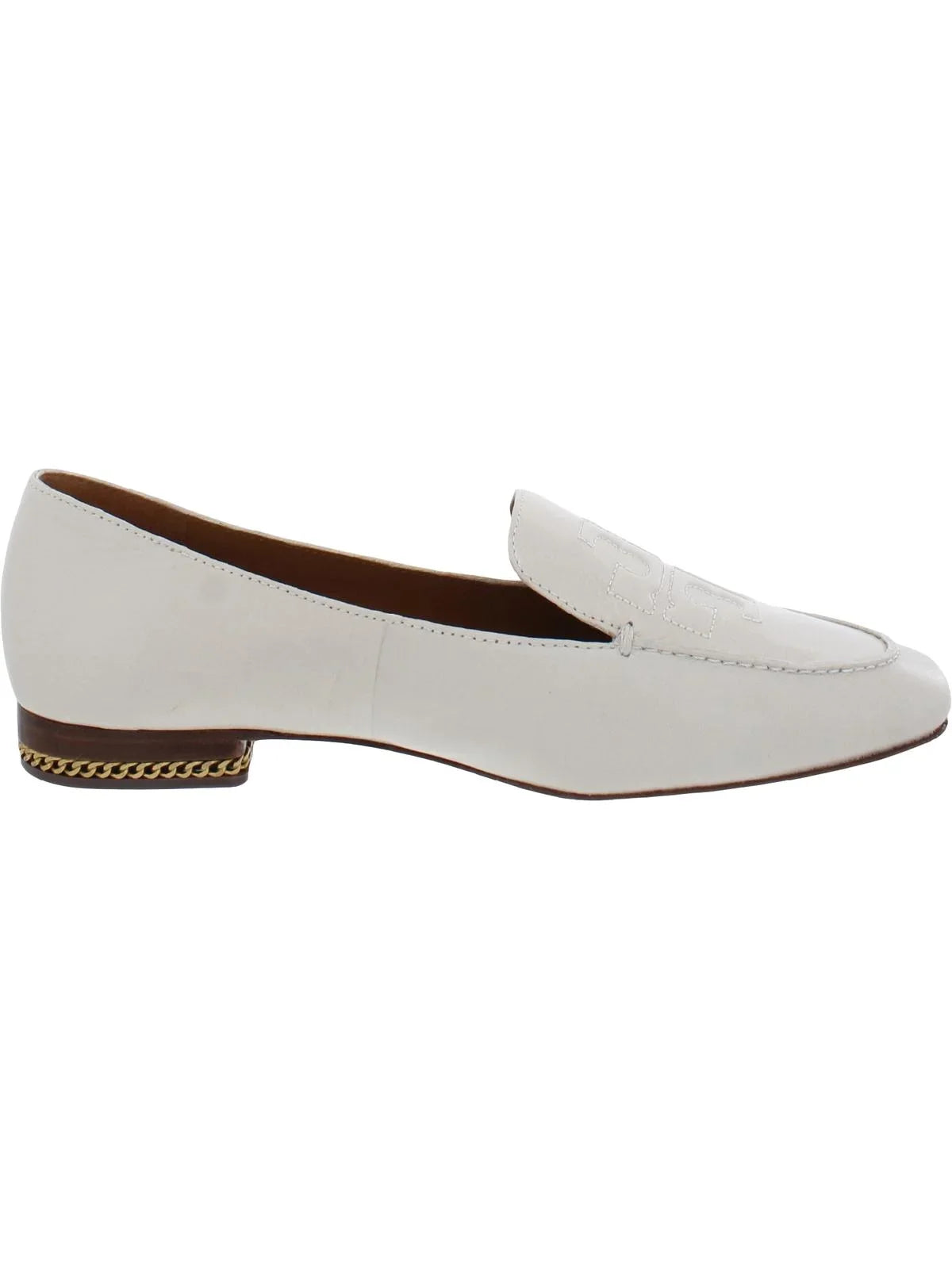 Tory Burch Womens Ruby Leather Moccasin Loafers