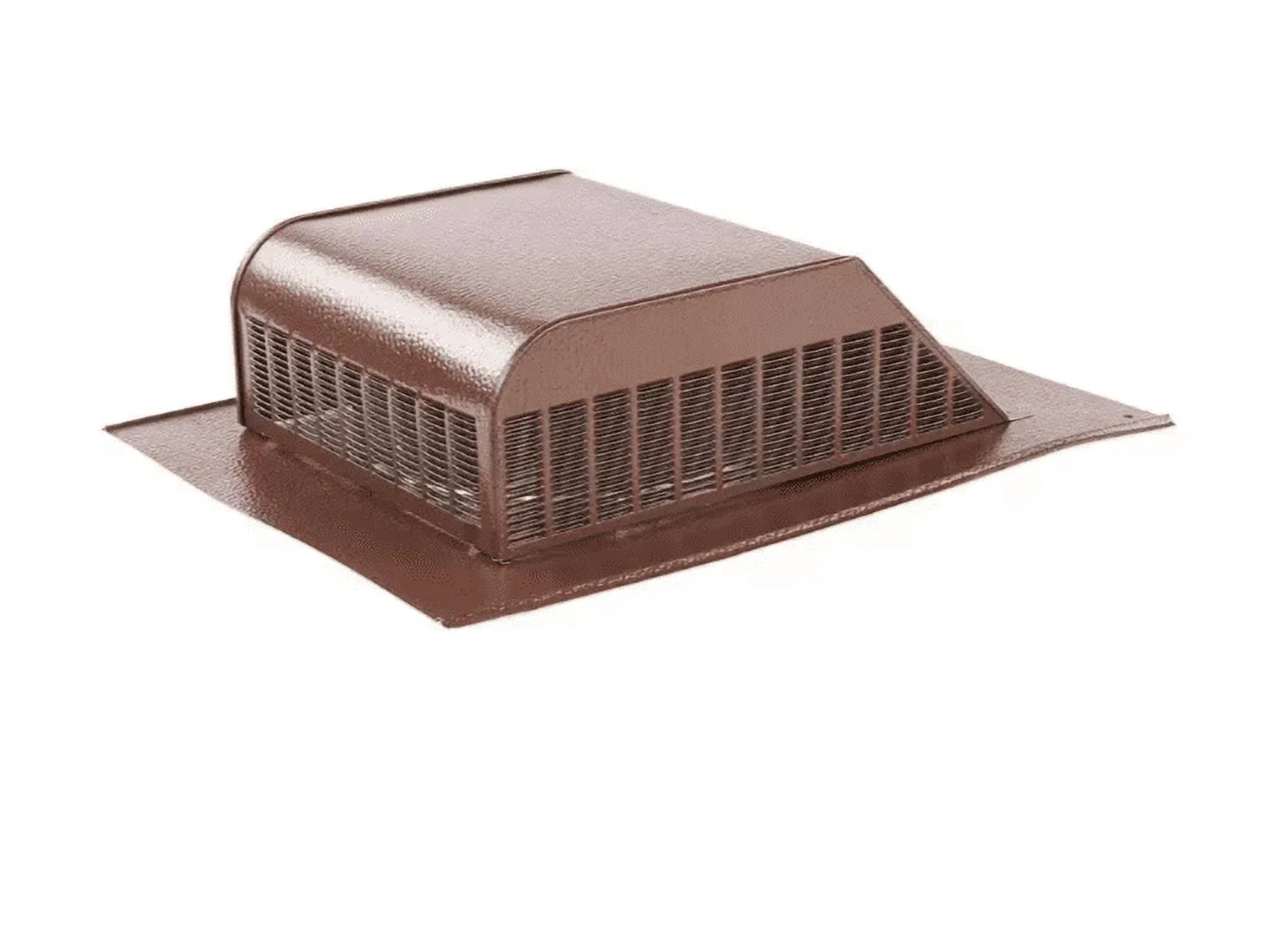 GAF Master Flow 60 sq. in. Net Free Area Aluminum Slant Back Roof Louver Vent in Brown (FBC) - (8 Pack)