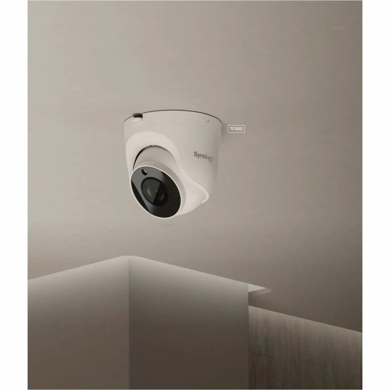 Synology TC500 5 Megapixel Indoor/Outdoor Network Camera, Color, Turret, TAA Compliant