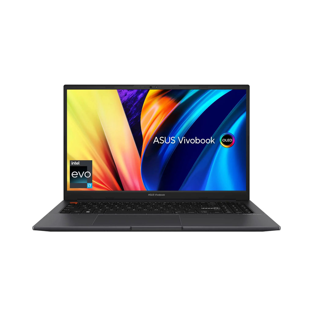 ASUS VivoBook S 15 OLED Slim Laptop, 15.6” FHD OLED Display, Intel Evo PLatitudeform, Intel Core i7-12700H CPU, 16GB RAM, 1TB SSD, Windows 11 Home, Indie Black, K3502ZA-ES76