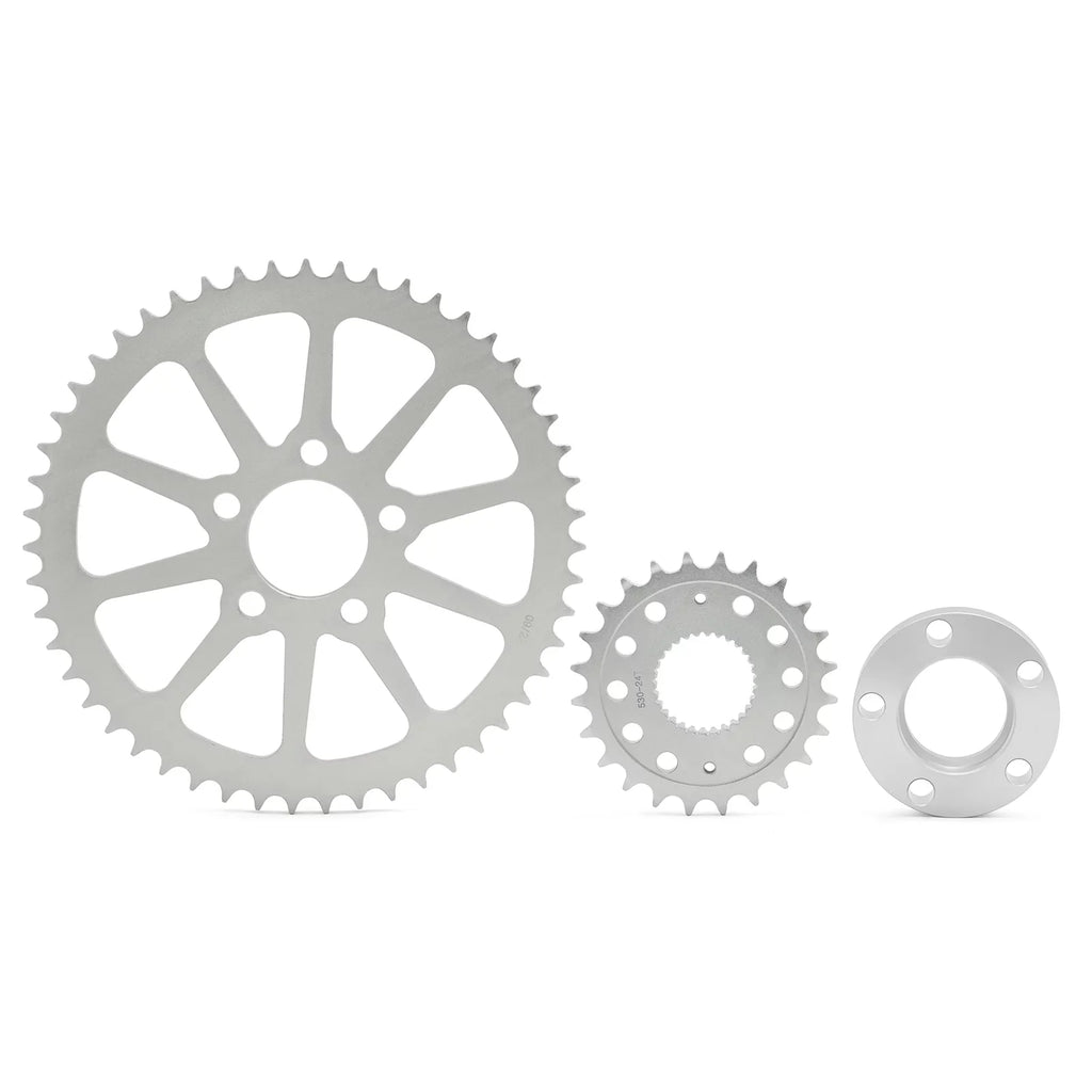Drive Front Rear Sprocket Conversion Kit for Harley Dyna FXD FXDB FXDF FXDWG