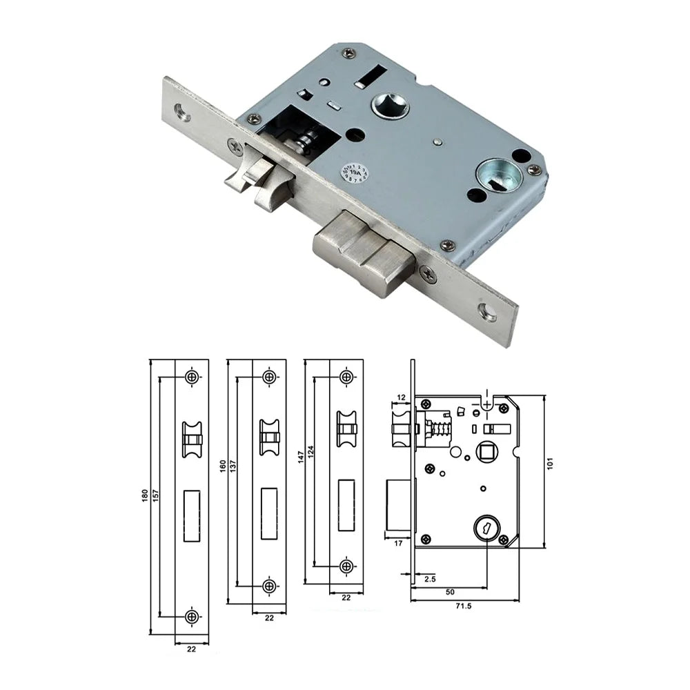 Irfora Intelligent Door Lock,Door Lock Locks Keyless Door Wifi App Buzhi Fesjoy