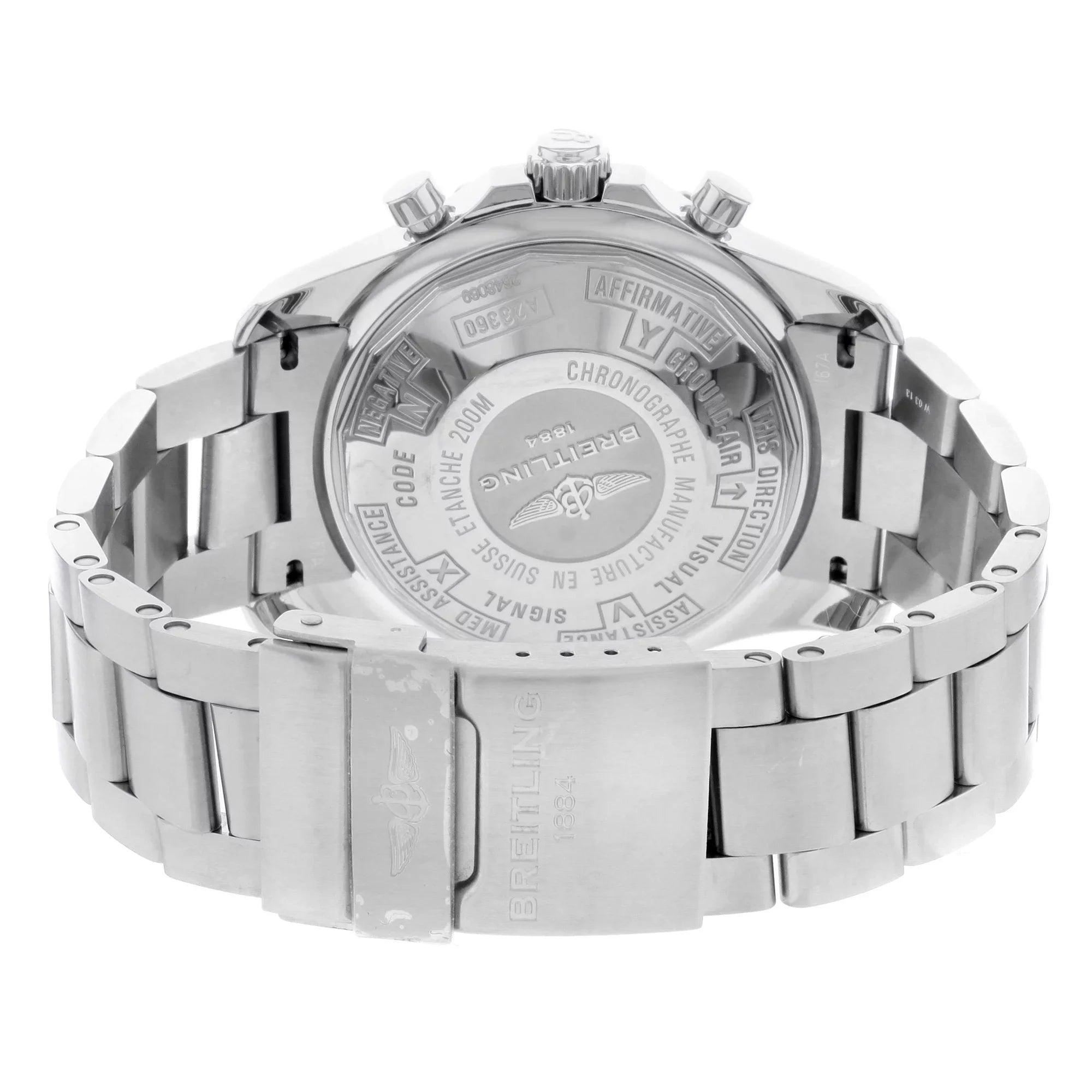 Breitling Chronospace Automatic Black Dial Mens Watch A2336035-BA68SS