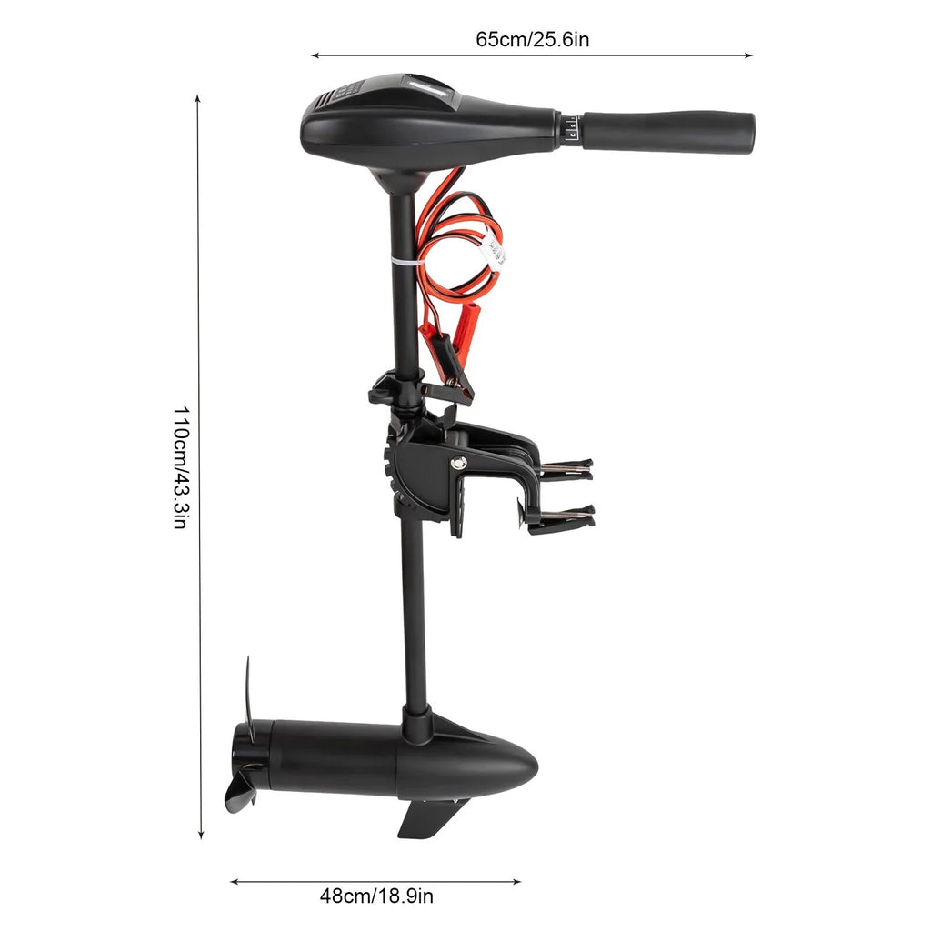Electric Trolling Motor Outboard Engine 58LBS 12 Volts Fishing Boat Motor Engine