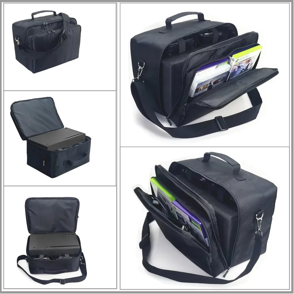 Protective Carrying Case for Xbox Series X-XSX Travel Bag Carrying Case for Xbox Series X Console, Controller, Cables and Other Accessories