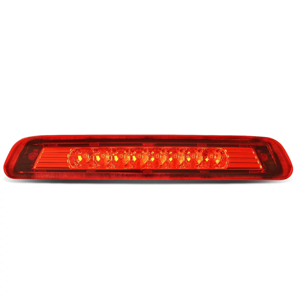 DNA Motoring 3BL-4RUNNER03-LED-RD For 2003 to 2009 Toyota 4Runner N210 Rear LED 3rd Third Tail Brake Light Stop Lamp Red Housing 04 05 06 07 08
