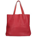 Pre-Owned Hermes HERMES Double Sense 36 Tote Bag Taurillon Clemence Red Ladies (Good)