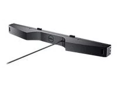 Dell Pro Stereo Soundbar AE515M - Sound bar - for monitor - USB - 5 Watt - black - for Dell E1914, E1916, E2014, E2016, E2214, E2214, E2216, E2218, E2219, E2316, E2318, E2414, E2417, E2418, P1917, P2016, P2017, P2018, P2214, P2217, P2219, P2317, P231