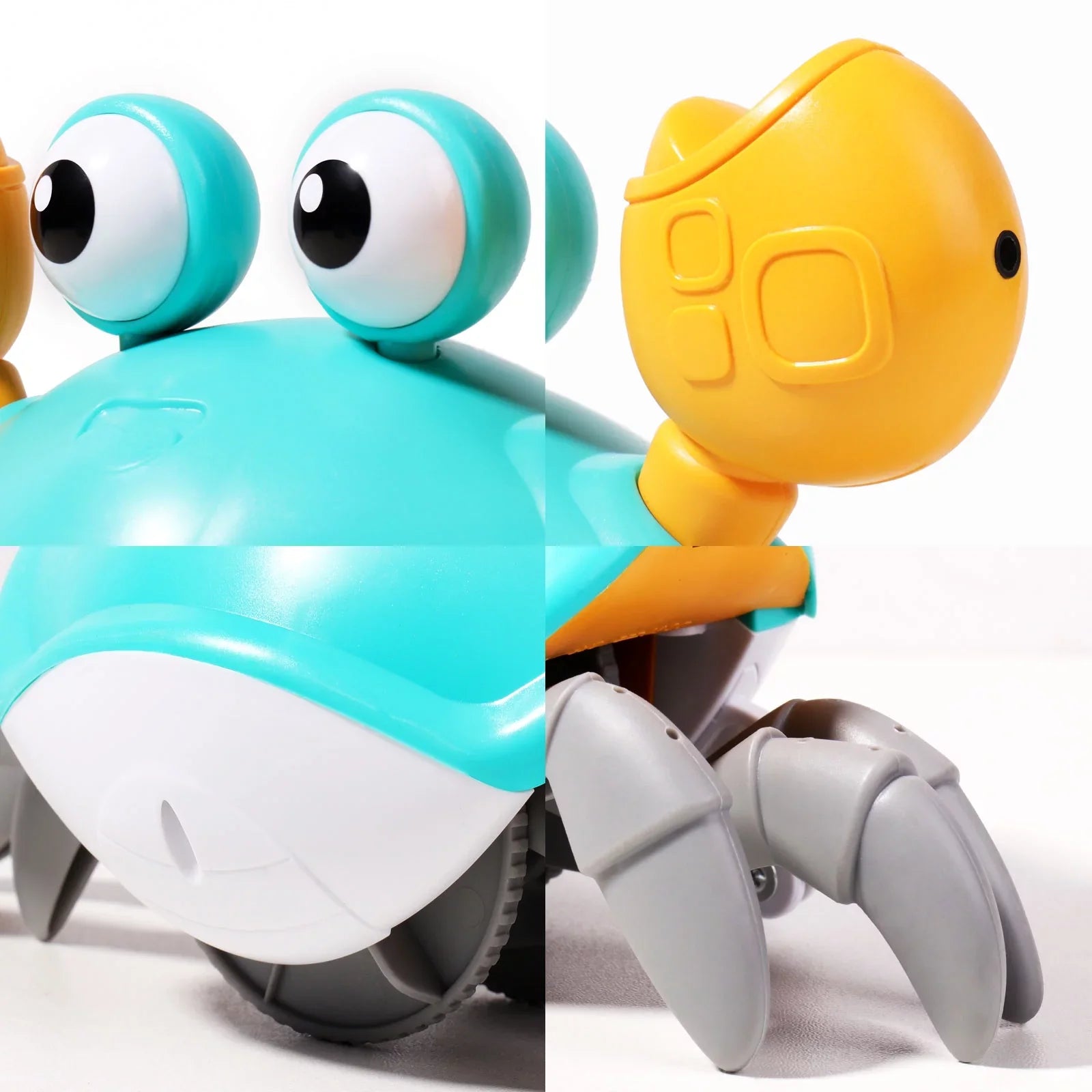Adonis Colorful And Cool Baby Toys Infant Crawling Crab: Tummy Time Toy Gifts For Kids And 36 Months Toddlers For Learning Crawl, Walking & Music Development Interactive Birthday Gift