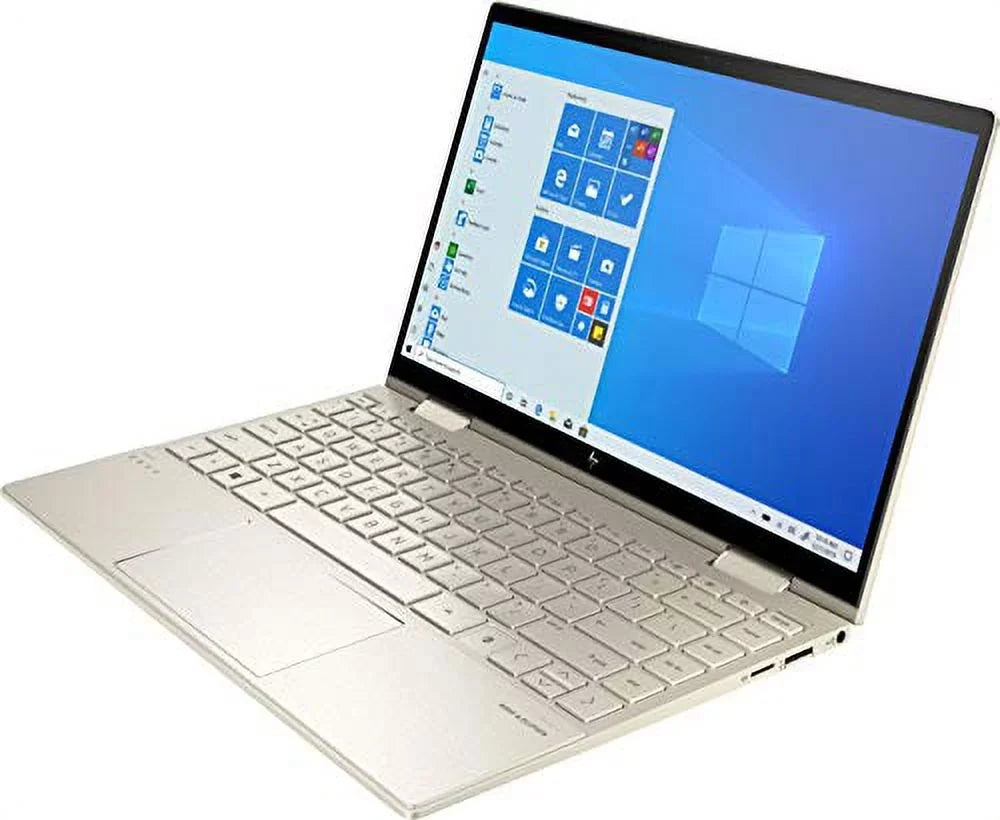 HP 2022 Envy 2-in-1 Laptop 13.3‘’ FHD IPS Touchdisplay Evo PLatitudeform 4-Core Intel i7-1165G7 Iris Xe Graphics 8GB DDR4 512GB NVMe SSD WiFi AX Thunderbolt 4 Fingerprint Backlit Windows 10 Pro w/RE USB