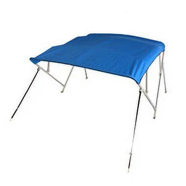 Gen3 Marine 4 Bow Pontoon Bimini Top 56” x 8’ x 97-103” - Pacific Blue