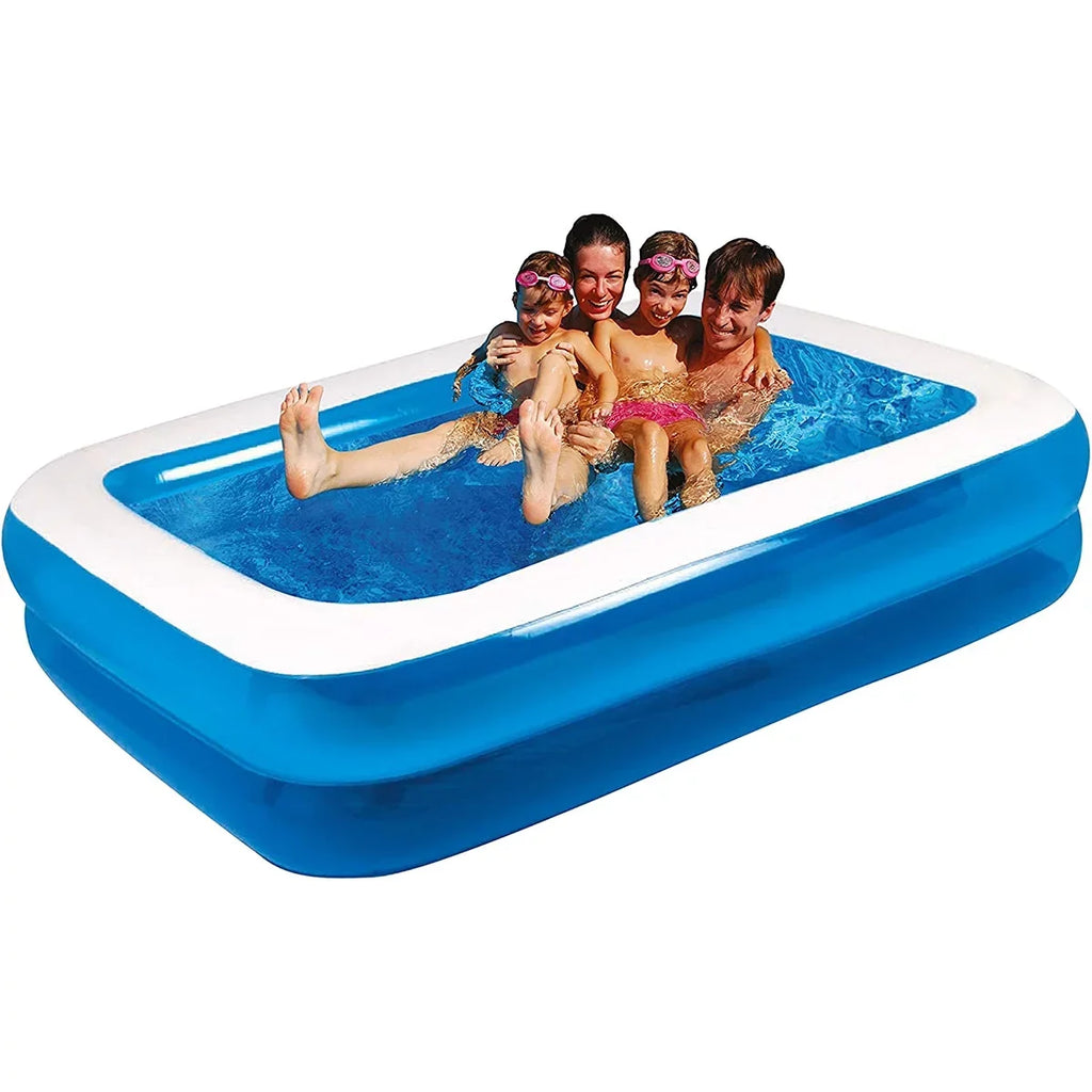 Shop LC Sun Club Rectangular Pool Swimming Portable Family Lounge Bath Pools for Kids Birthday Mothers Day Gifts for Mom