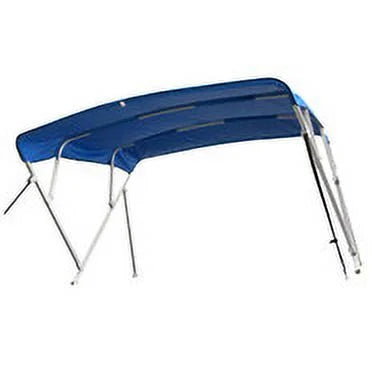 Gen3 Marine 4 Bow Pontoon Bimini Top 56” x 8’ x 97-103” - Pacific Blue