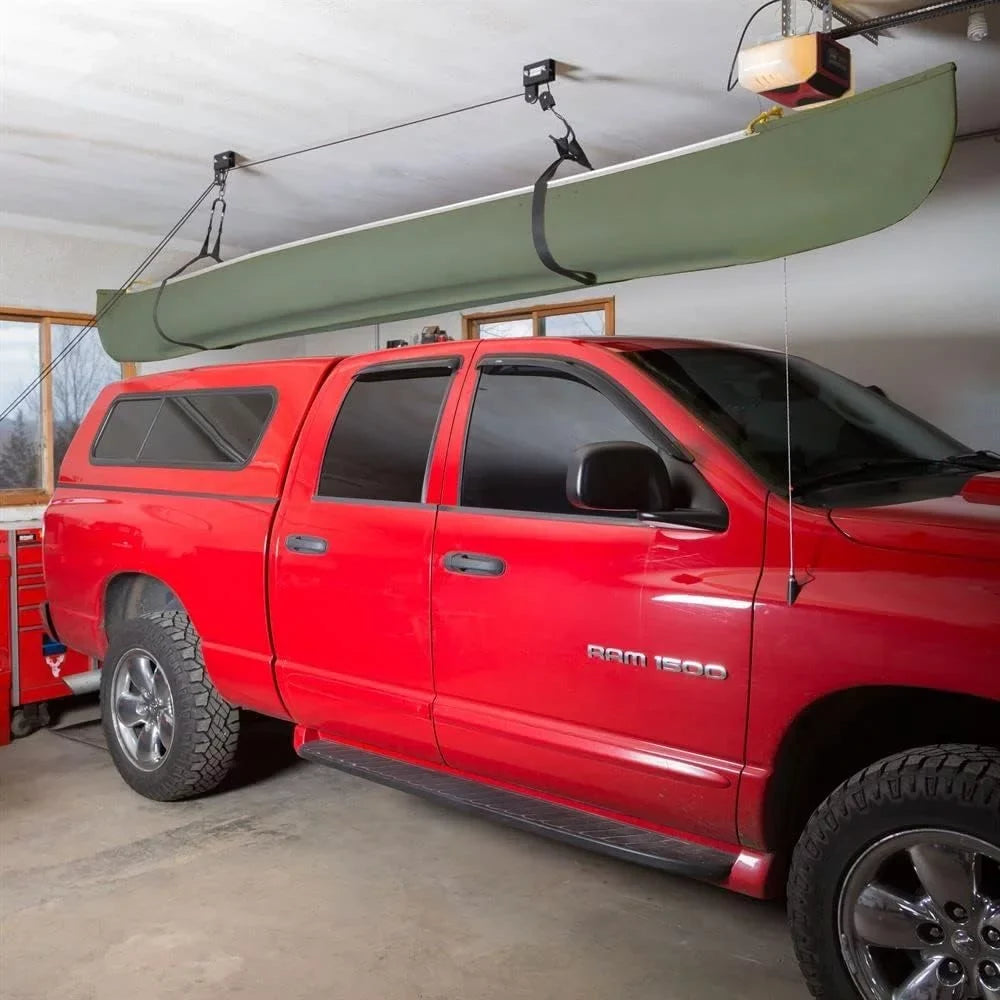 Kayak And Canoe Overhead Storage Hoist - 2 Pack