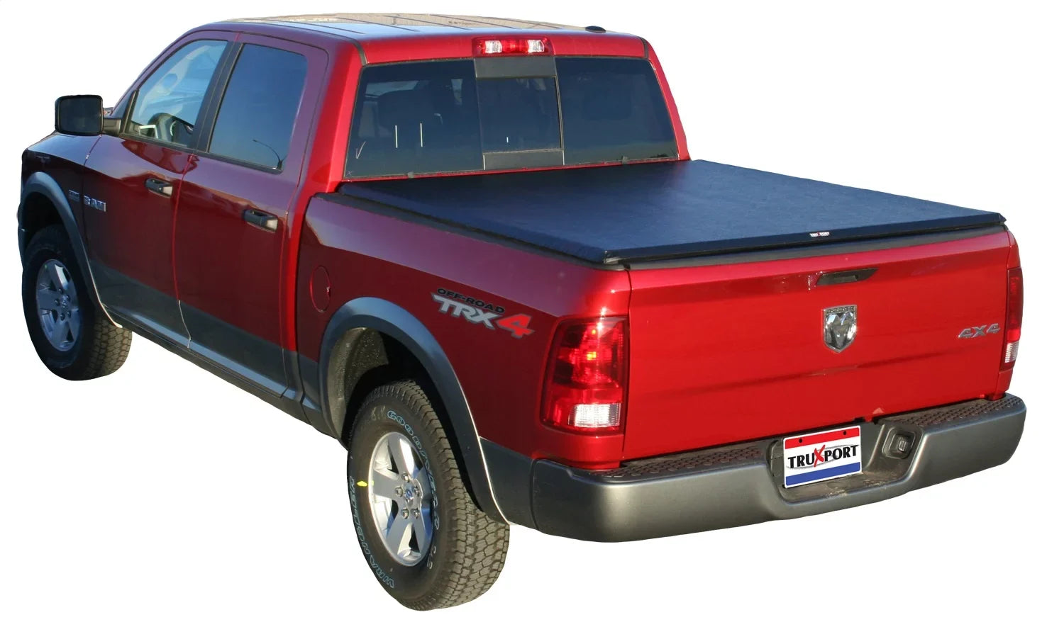 Truxedo Truxport Soft Roll Up Truck Bed Tonneau Cover | 248901 | Compatible with 2009-2018, 2019-2020 Classic Dodge Ram 1500, 2010-21 2500/3500 w/out Rambox 8' Bed (96.3")
