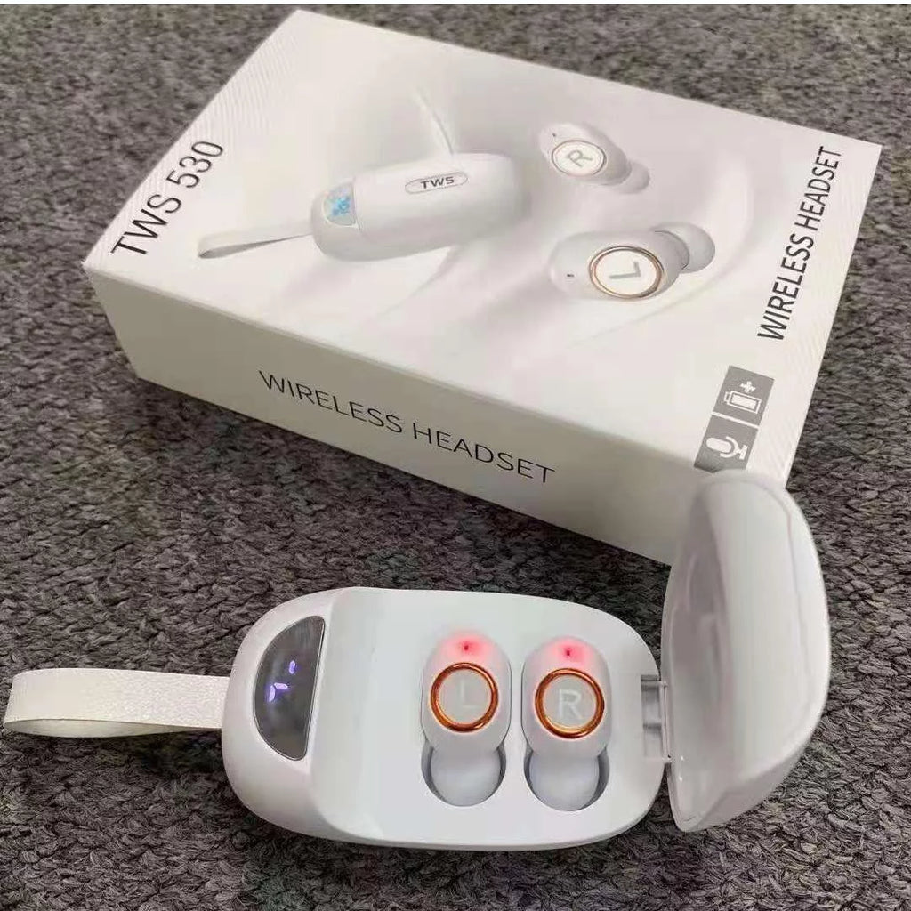 Wireless Earbuds For Xiaomi Redmi S2 (Redmi Y2) , with Immersive Sound True 5.0 Bluetooth in-Ear Headphones with 2000mAh Charging Case Stereo Calls Touch Control IPX7 Sweatproof Deep Bass