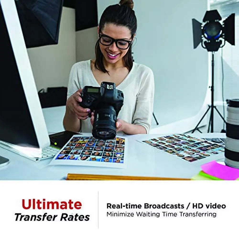 Gigastone 32GB SDHC Card Class 10 UHS-I U1 Up to 80MB/s Memory Card, 5 pack (5x32GB)