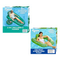 Aqua Leisure Campania 2in1 Lounger, Floral &  Zero Gravity Pool Float