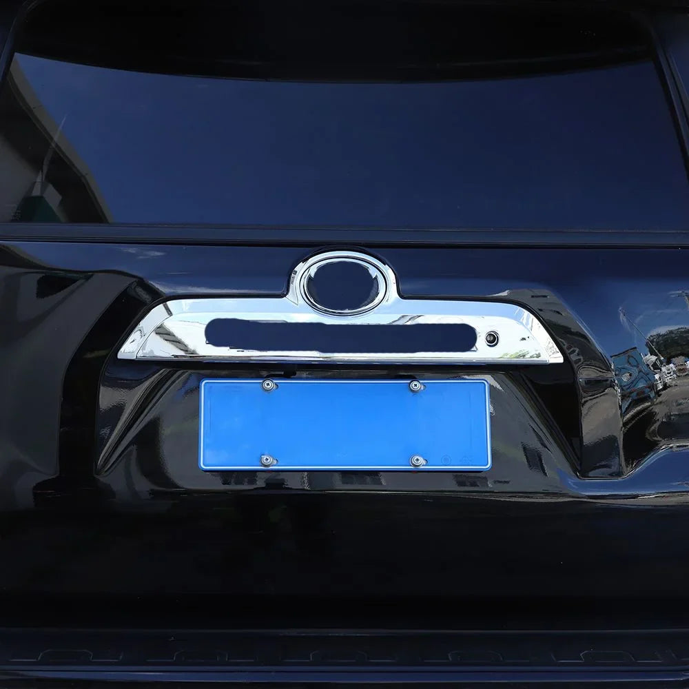 Teledu Chrome Rear Door Trunk Tailgate Handle Decor Cover Trim Panel 4Runner