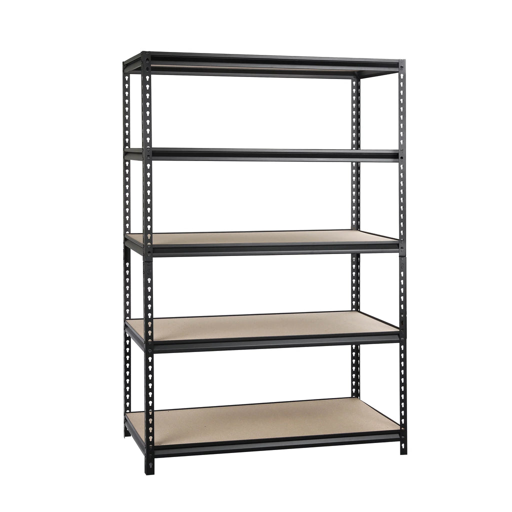 WORKPRO 48-inch 5-Tier Freestanding Shelf with Particle Board Shelves, 800 lb. Capacity, Adult