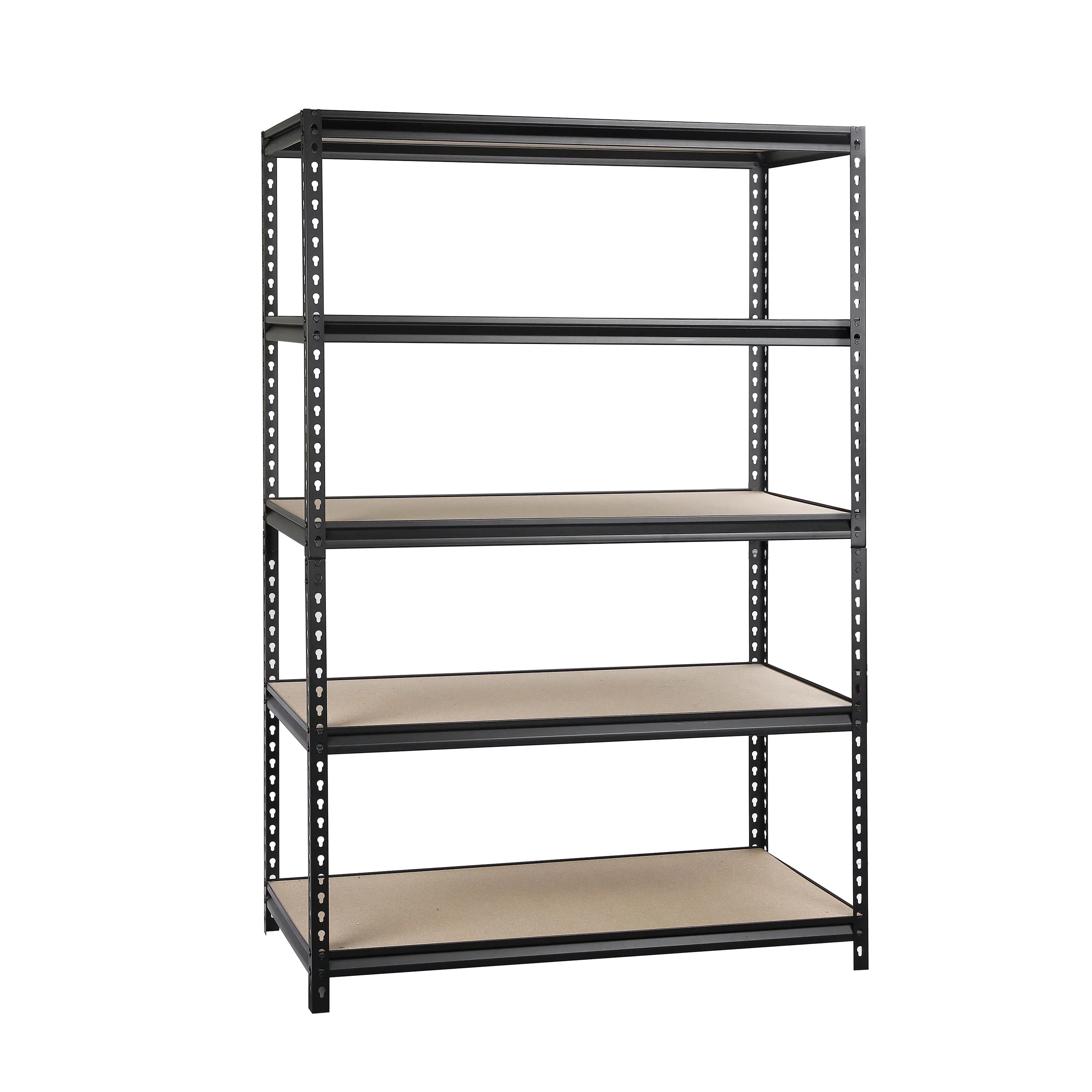 WORKPRO 48-inch 5-Tier Freestanding Shelf with Particle Board Shelves, 800 lb. Capacity, Adult