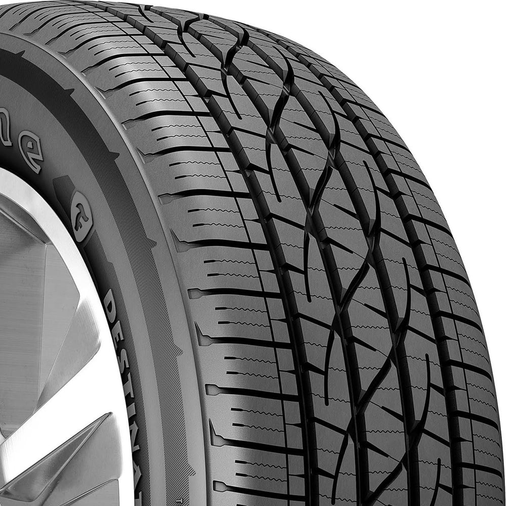 Set of 4 (FOUR) Firestone Destination LE3 255/60R19 109H A/S All Season Tires Fits: 2010 Buick Enclave CXL, 2021 Lincoln Aviator Base