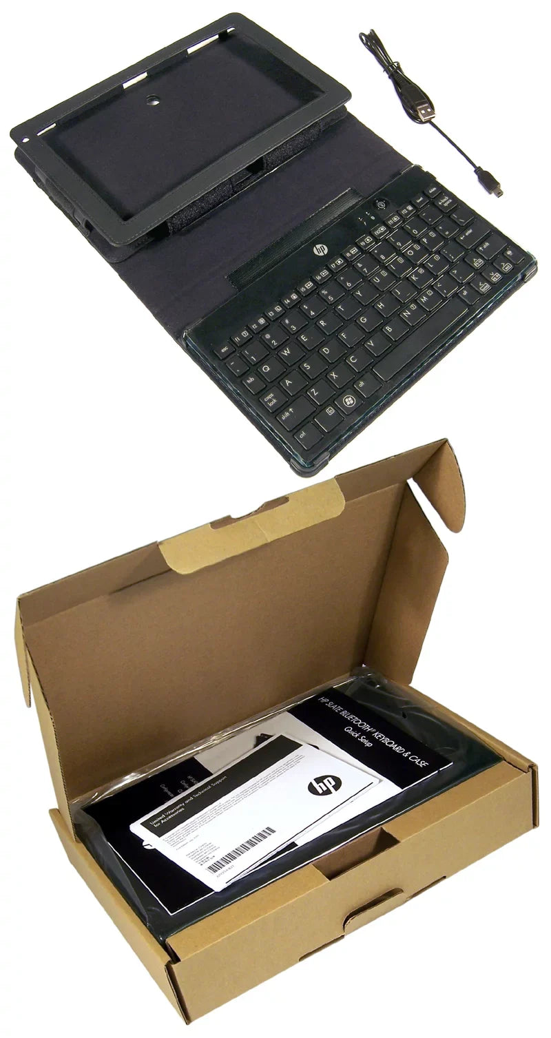 HP SLatitudee2 Bluetooth Keyboard Folio-US Kit A1C64AA-ABA HSTNN-DK01 / A1C64AA#ABA