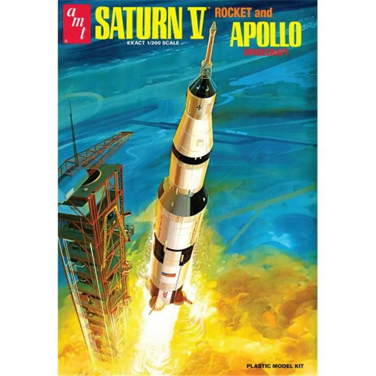AMT Plastic Model Kits  1 by 200 Saturn V Rocket & Apollo Spacecraft