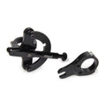MPD Racing  Positive Camlock Locking Frame Mount Shifter Assembly with Sprint Car - Black Anodize