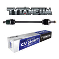 OE STYLE REAR LEFT REPLACEMENT CV AXLE FOR CAN-AM Outlander 650 EFI XT-P 2016