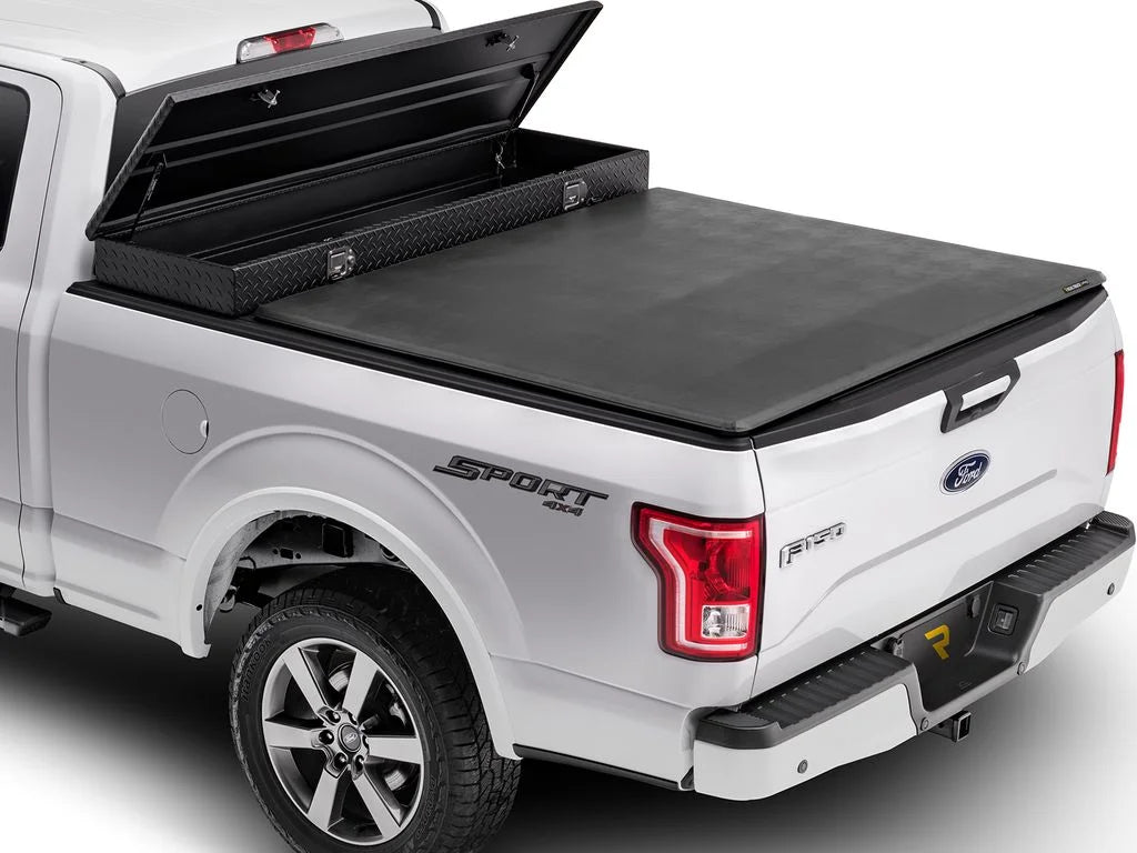 Extang by RealTruck Trifecta Toolbox 2.0 Soft Folding Truck Bed Tonneau Cover | 93422 | Compatible with 2019 - 2024 Dodge Ram 1500 (does not fit with multifunction tailgate) 6' 4" Bed (76.3")
