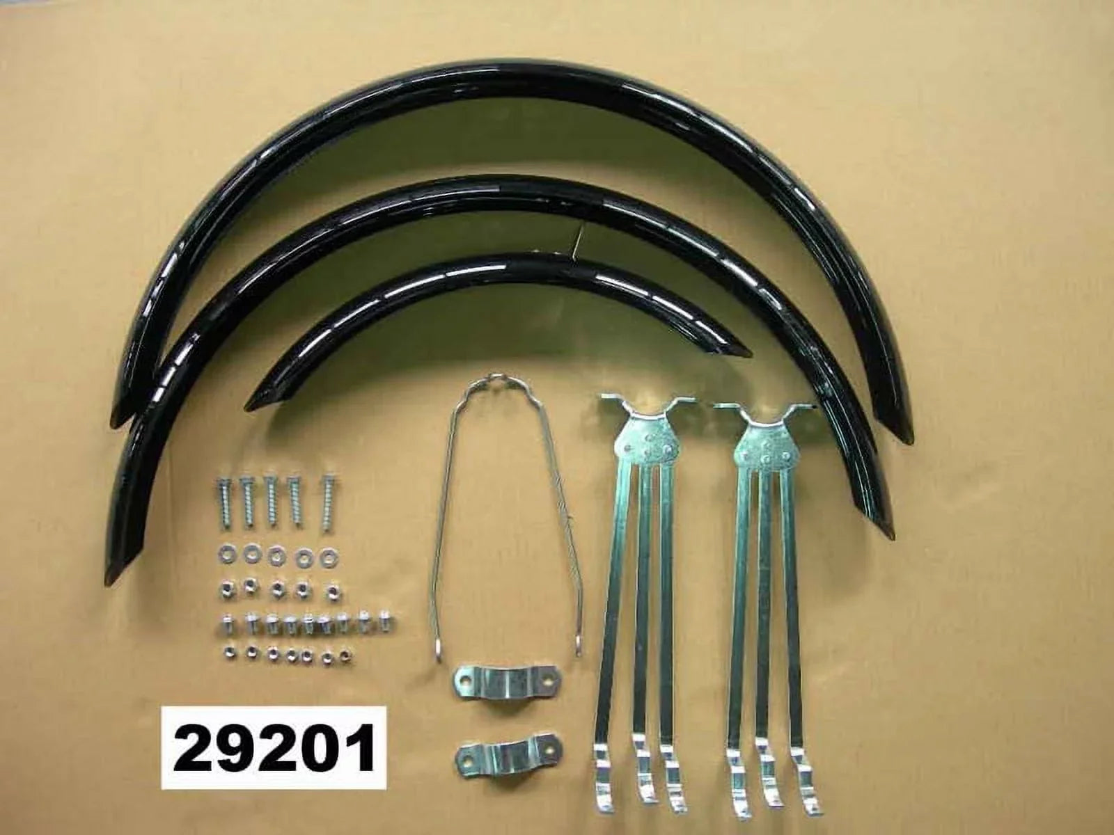 Sun Seeker Recumbent Trike Fenders Set EZ-3 Black 16" Front / Two 20" Rear