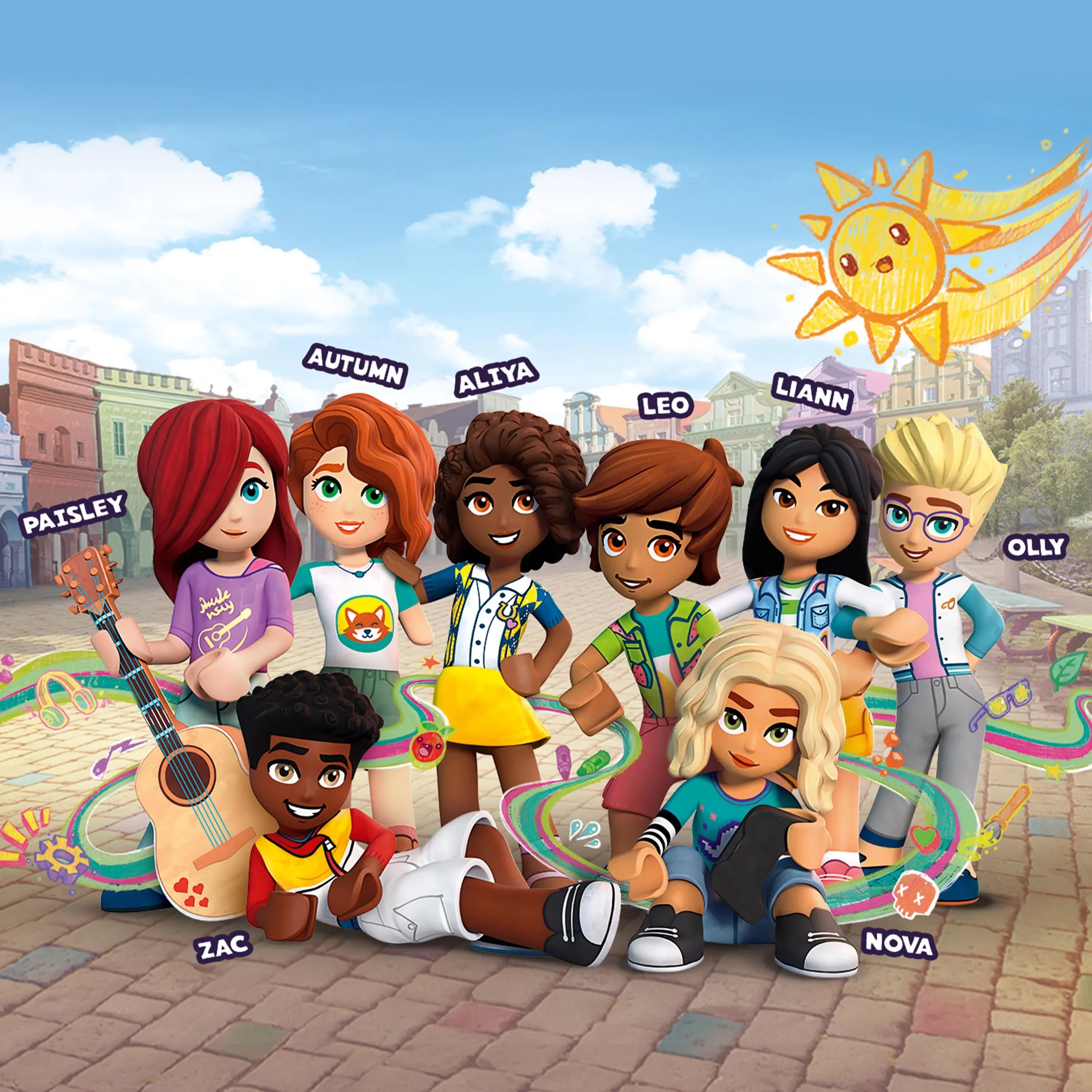 LEGO Friends Sports Center 41744 Building Toy Set for Boys and Girls Ages 8 and up, Includes Football, Basketball and Tennis Games, A Fun Gift for Kids Who Love Sports and Pretend Play