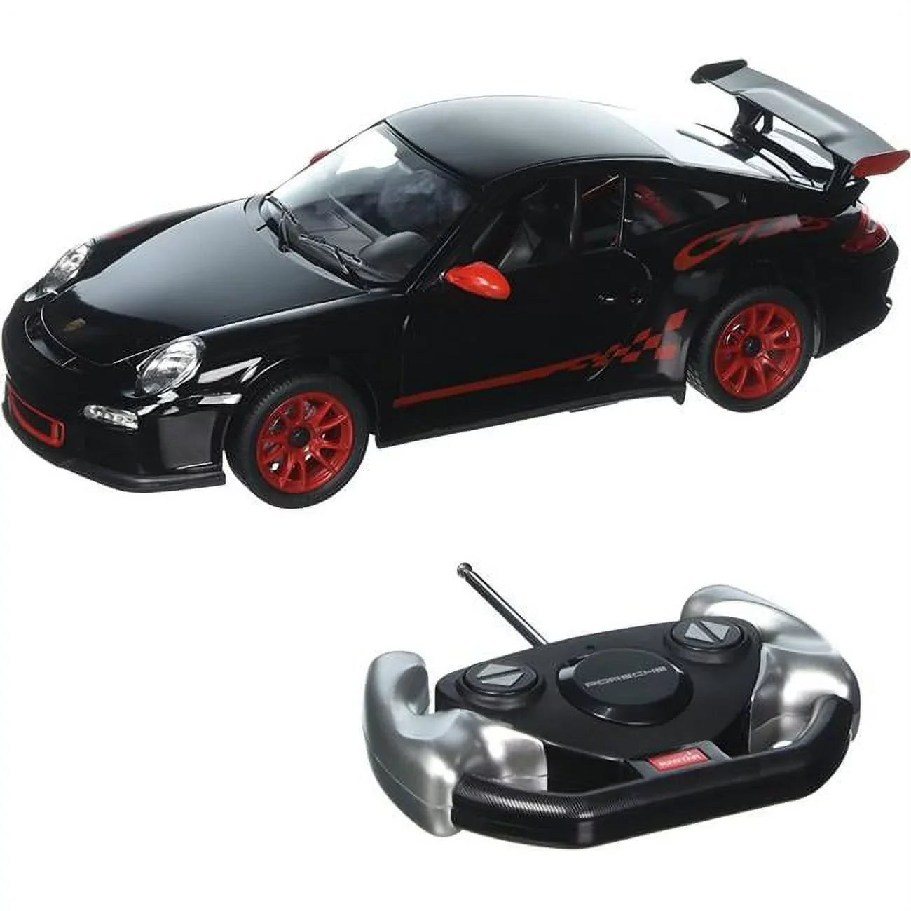 AZ Trading NC33192-AZ iBot 1-14 Scale Porsche GT3 Remote Control Car, Black
