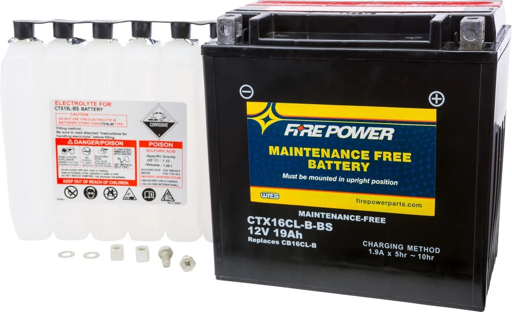 Fire Power Maintenance Free Battery Compatible With Sea-Doo LRV 950 2000-2003