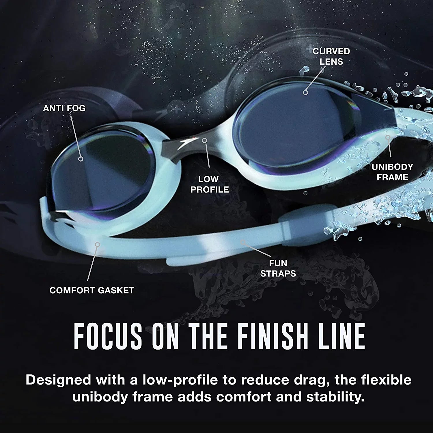 Speedo Goggles HYPER FLYER Mirror