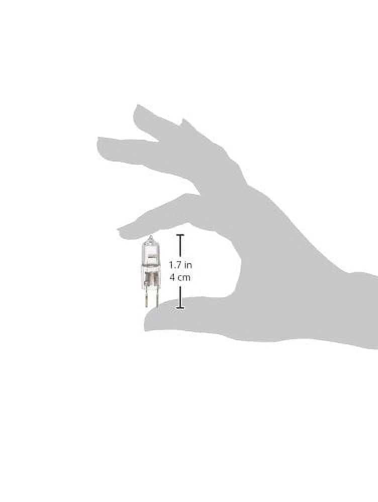 GE 19377 T4 Quartz Halogen Lamp, 75 Watt - Quantity 5