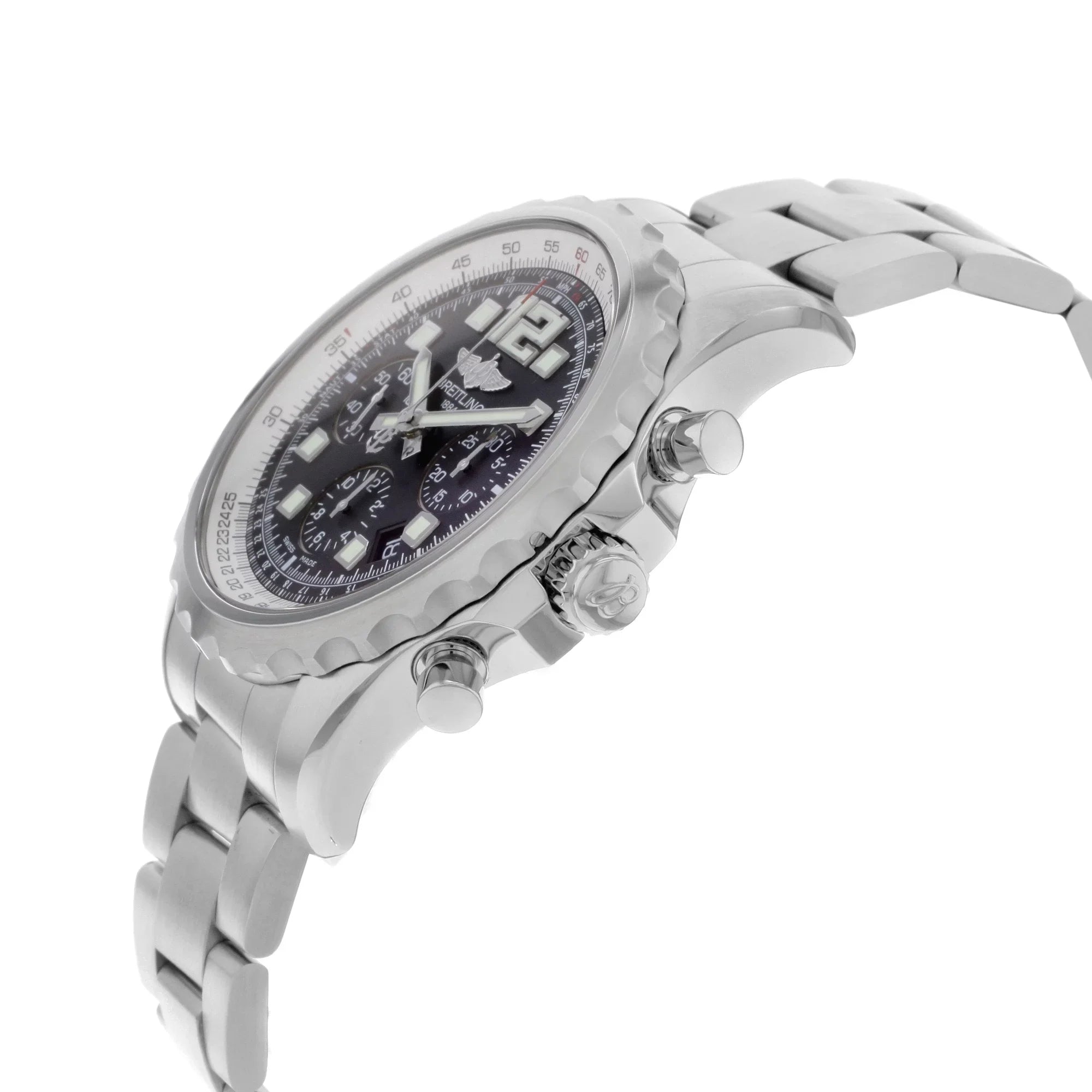 Breitling Chronospace Automatic Black Dial Mens Watch A2336035-BA68SS