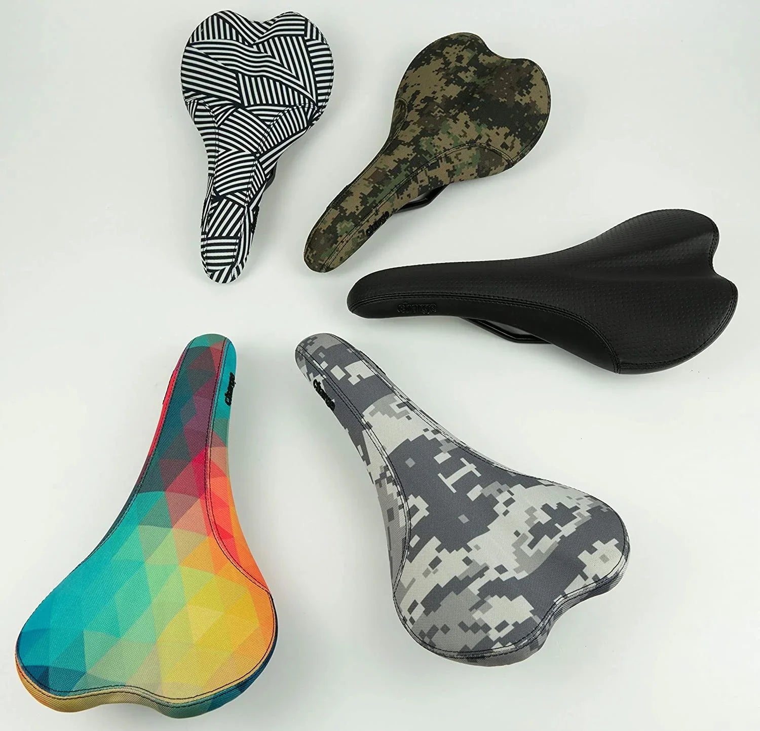 Charge Bikes Spoon saddle, CrMo - dazzle