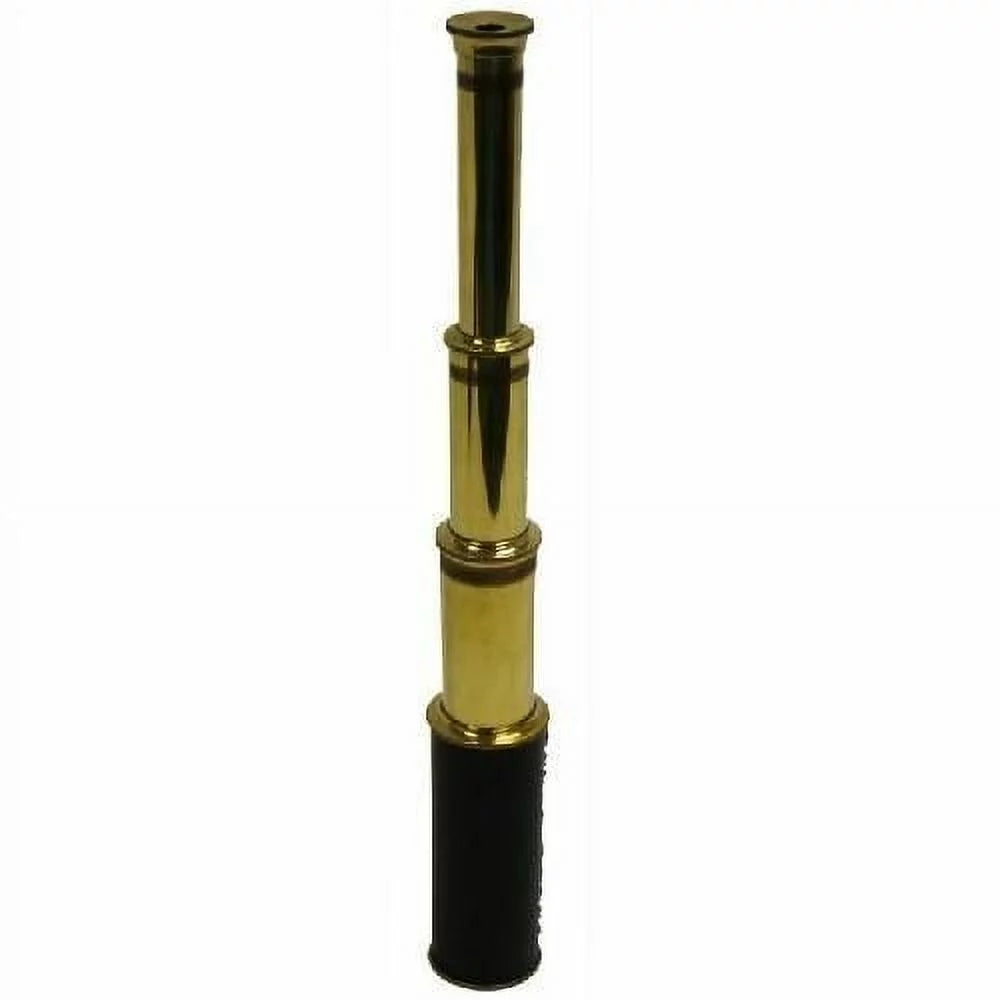 IOTC Science Purchase 78TELE15 Handheld Brass Telescope with Wooden Box
