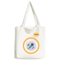 microph descant sing expression sack canvas tote shoulder bag